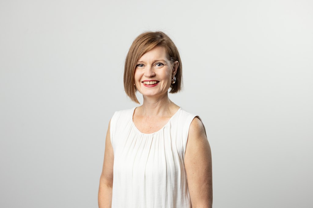 Studio photo of Heidi Partti